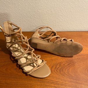 Sam Edelman Daryn (Gladiatior-Style) Suede Sandal